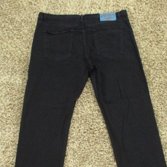 Cookies Jeans Men's 40x33 Black Straight Leg Stretch Denim - Picture 4 of 8